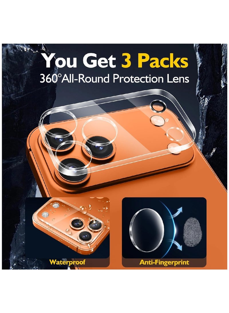 MOBM For iPhone 17 Pro Camera Protector Lens Cover  Pack of 3 - Image 4